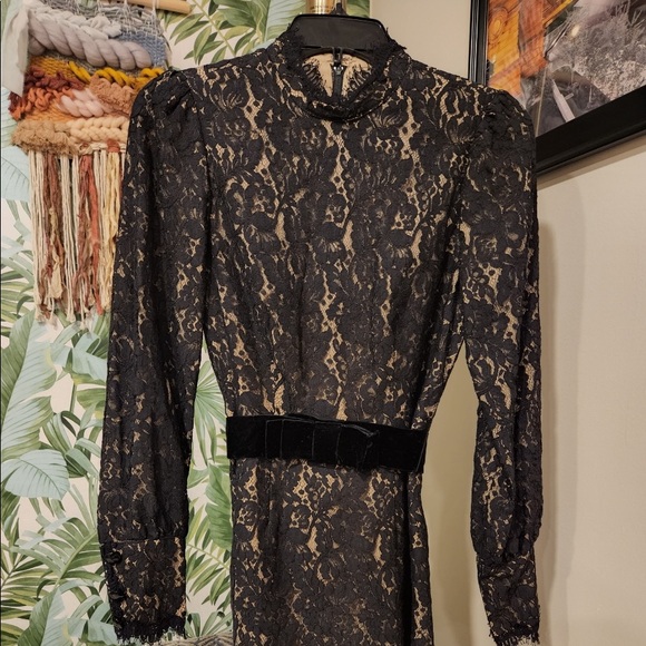 💕Vintage Betsey Johnson Dress (not romper) 💕  💫 with original belt HOLIDAY - Picture 3 of 15